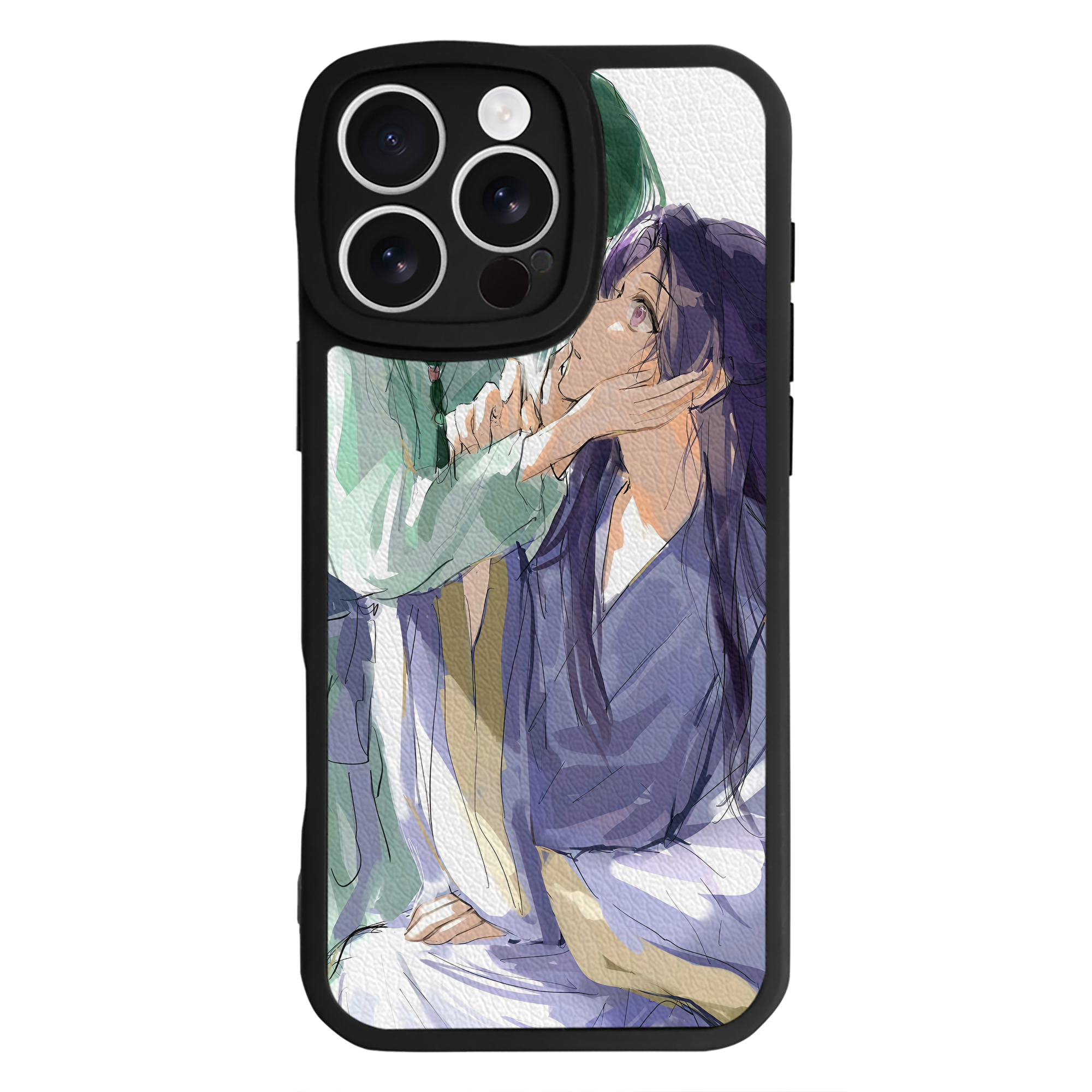 薬屋のひとりごと The Apothecary Diaries 【iPhone 16シリーズ対応】シリコンスマホケース（レザー調） 材質：シリコン